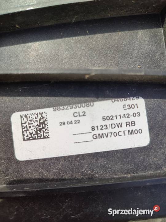 WENTYLATOR CHŁODNICY Z OBUDOWĄ PEUGEOT CITROEN osobowe śląskie Skoczów