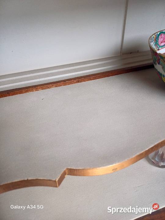 Oryginalna Witryna Ludwik Filip XIX XX w