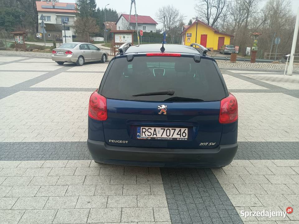 Peugeot 207sw 14 benzyna 115000 benzyna 207 podkarpackie Sanok