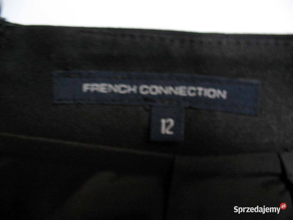 Spódnica Czarna elegancka 40 L biodra 98 French Siedlce