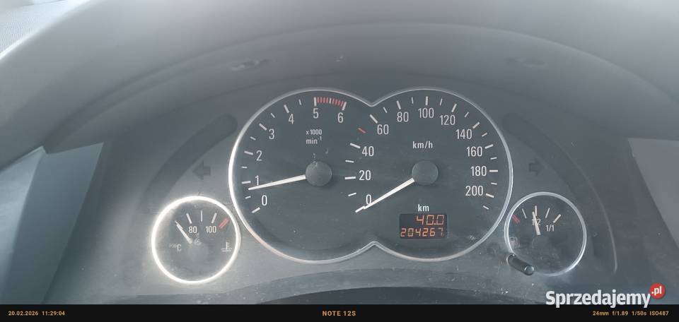 Opel meriva 204000km Sztum