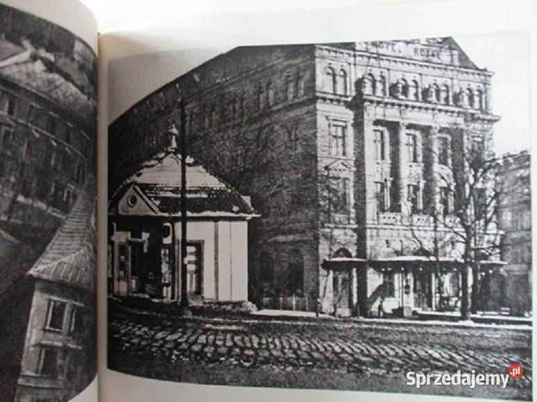 Kraków na starej fotografii Kraków architektura łódzkie Łódź