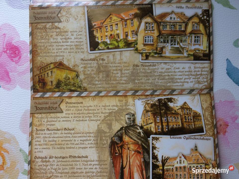 1229 SULĘCIN Szlak Joanitów Widokówki Szczecin