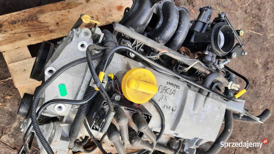 silnik kompletny Dacia Sandero Logan 14 131 Dębno sprzedam