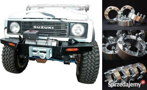 DYSTANSE do kół Suzuki Samurai Vitara Jimny terenowe Gdańsk