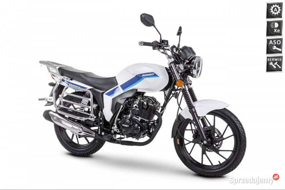Romet inny ROMET CHART 125 silnik 125ccm Kup na elektryczny starter Bicz