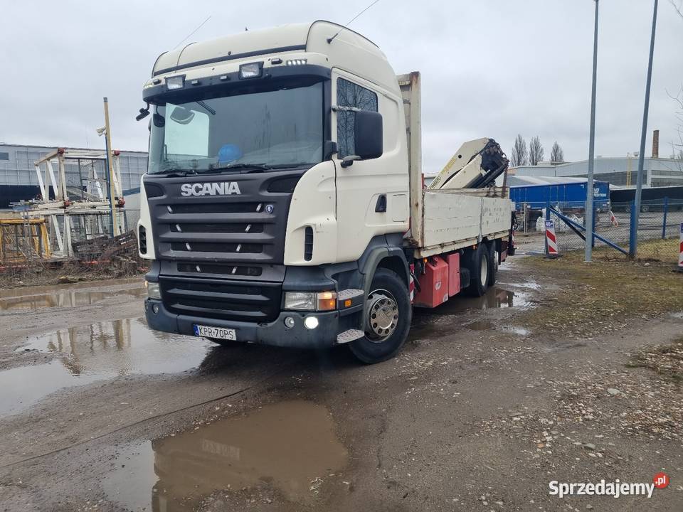Scania R500 HDS PALFINGER 2900 Pełny obrót 4 Kraków