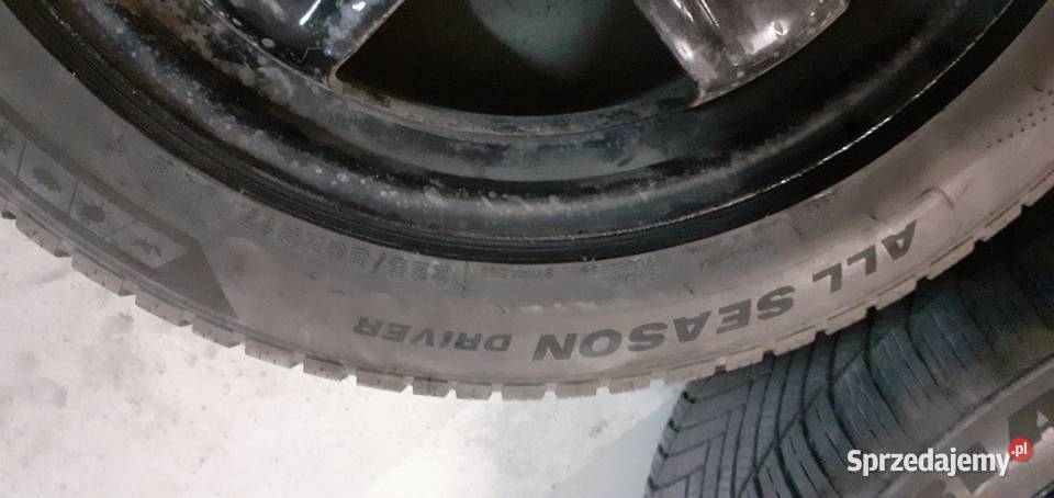 Koła wielosezonowe 5x115 2255017 Opony 2024r Samochodowe Wrocław sprzedam