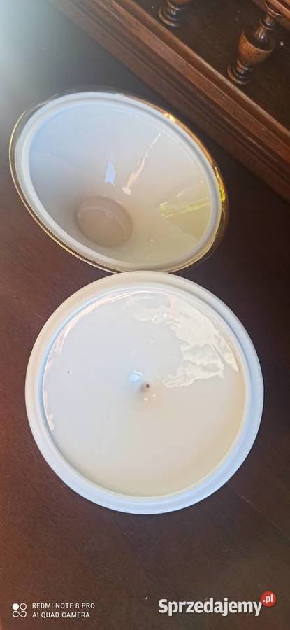 Puzderko szkatułka Ź Co Tirschenreuth Bavaria Porcelana i szkło Gdańsk