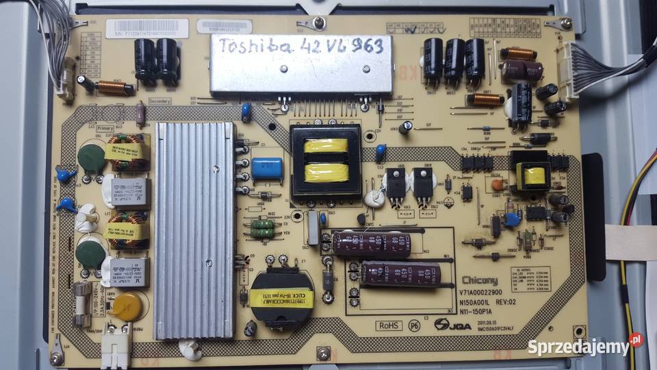 Toshiba 42VL963 zbita matryca Elektronika śląskie Sosnowiec