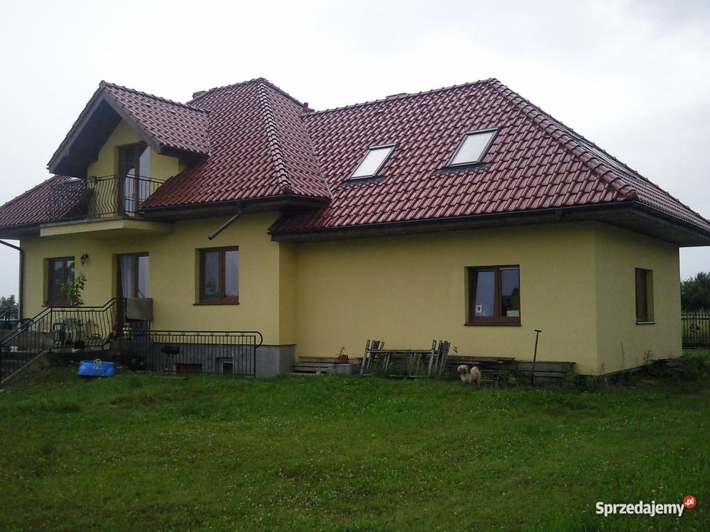 Dom w Pawłówku betonowe kujawsko-pomorskie Pawłówek