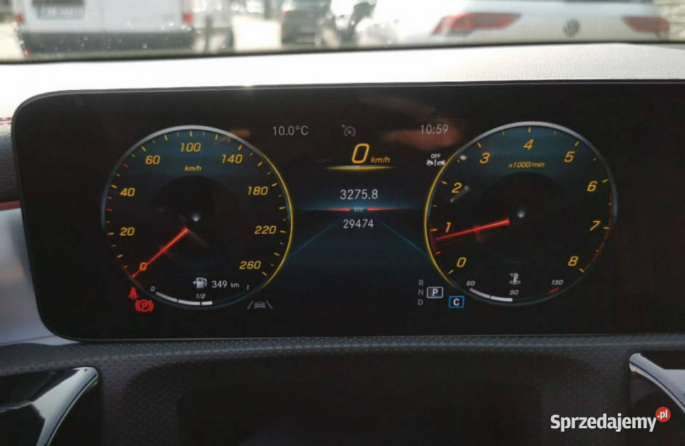 Mercedes CLA 200 14 163 CLA 200 AMG Line 7GDCT wspomaganie kierownicy