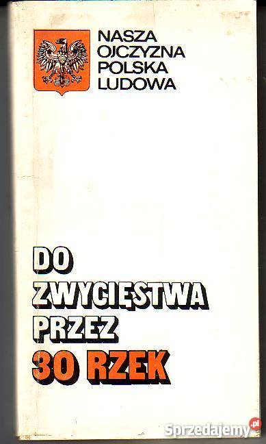 8106 DO ZWYCIĘSTWA 30 RZEK ALOJZY SROGA Czyrna