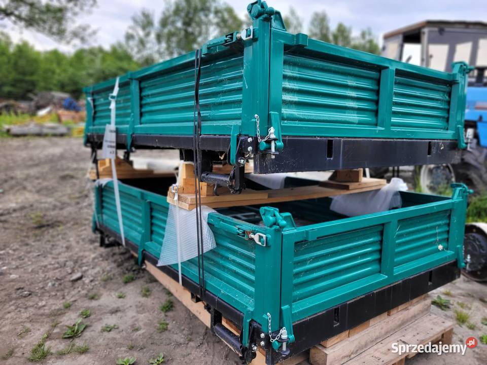 Przyczepka paka skrzynia do Transcara Goldoni Przyczepy rolnicze Zaklików