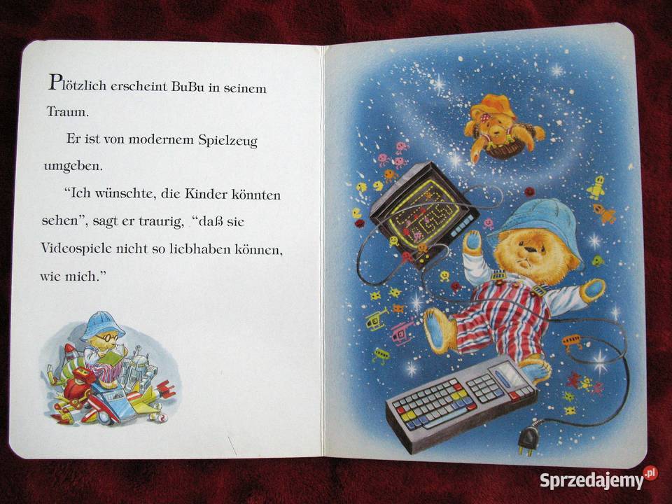 Die Teddybren haben einen Traum Tormont książka Siedlce