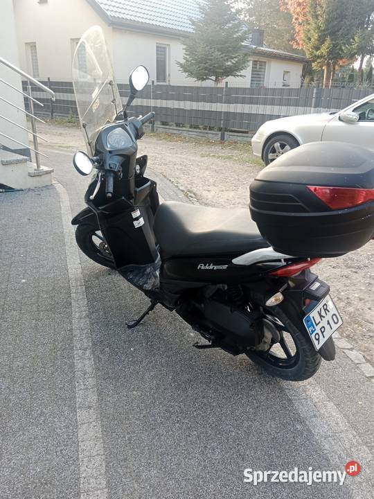 Ładny skuter 113 pojemność 2015r Suzuki lubelskie Łuków