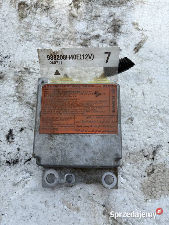 Komputer Sensor Air Bag Nissan XTrail lubelskie Wisznice