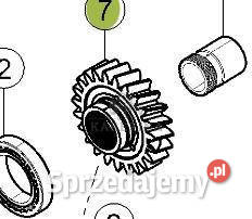 Claas Axion 870 Koło Zębate Przekładni Skrzyni wielkopolskie Jastrzębniki