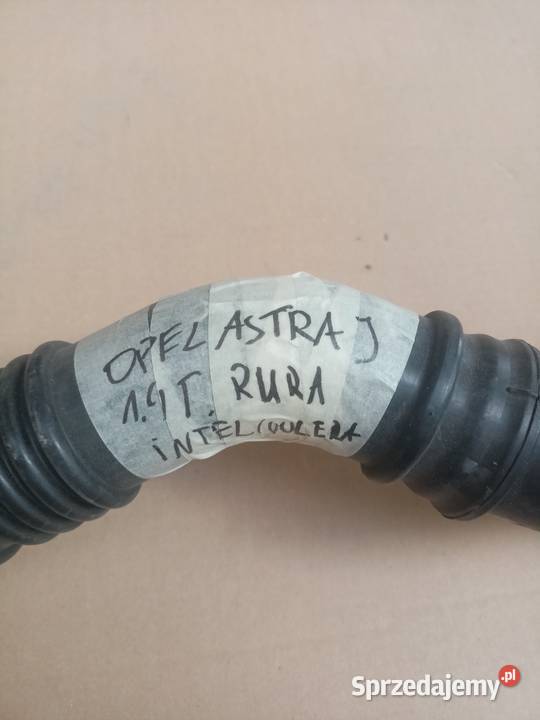 Opel astra j przewód rura wąż turbo intercoolera łódzkie Czechy