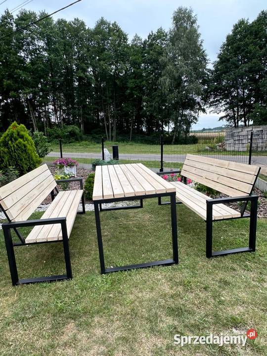 Meble ogrodowe zestawy mebli styl loft Grabów nad Prosną