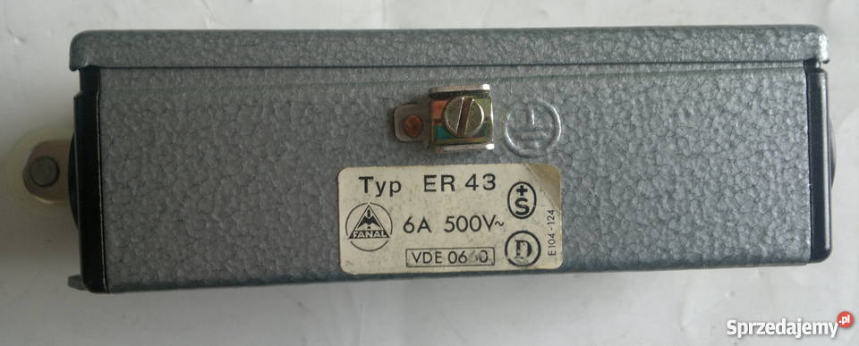 Wyłącznik krańcowy FANAL Typ ERN43 6A 500V Dąbrowa Górnicza