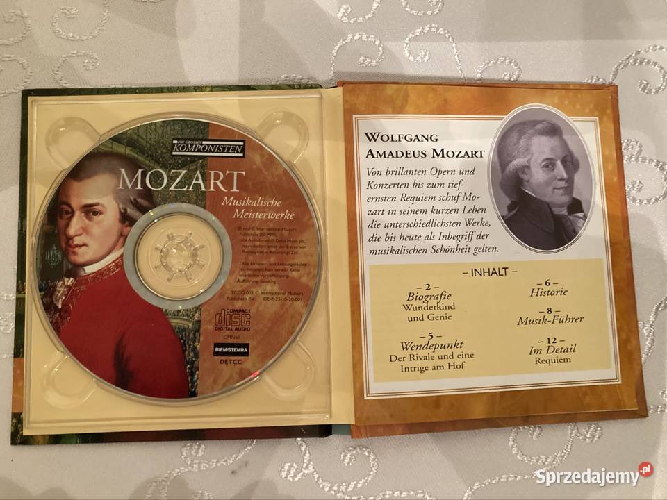 Płyta Cd Album Mozart Musikalische Meisterwerke CD Czerwionka-Leszczyny sprzedam