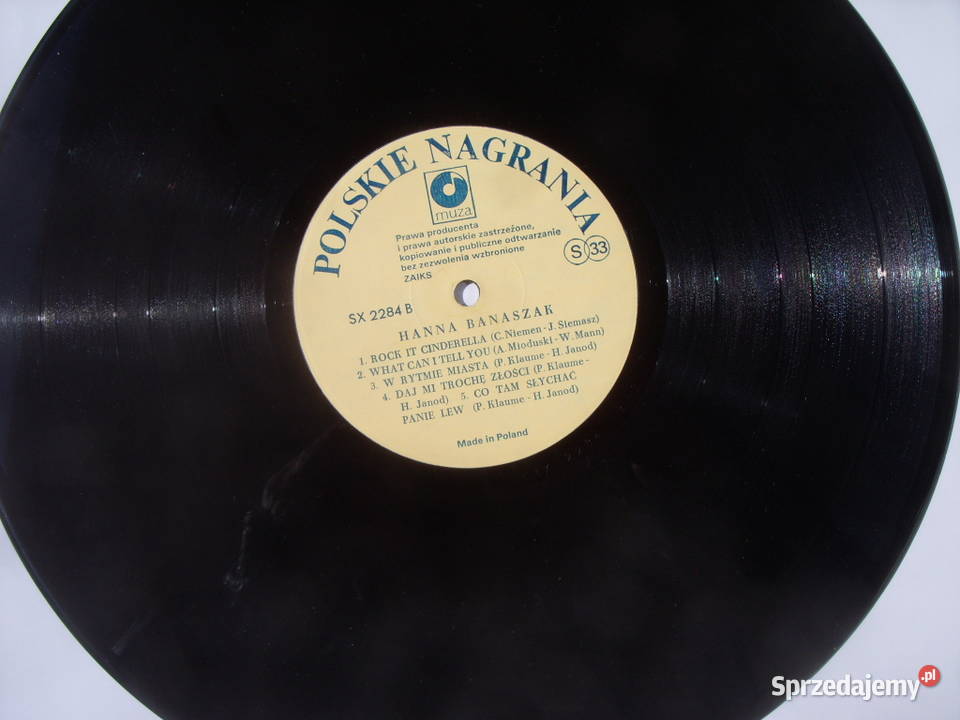 Plyta winylowa Jazz LP HANNA BANASZAKONE OF A Wołów