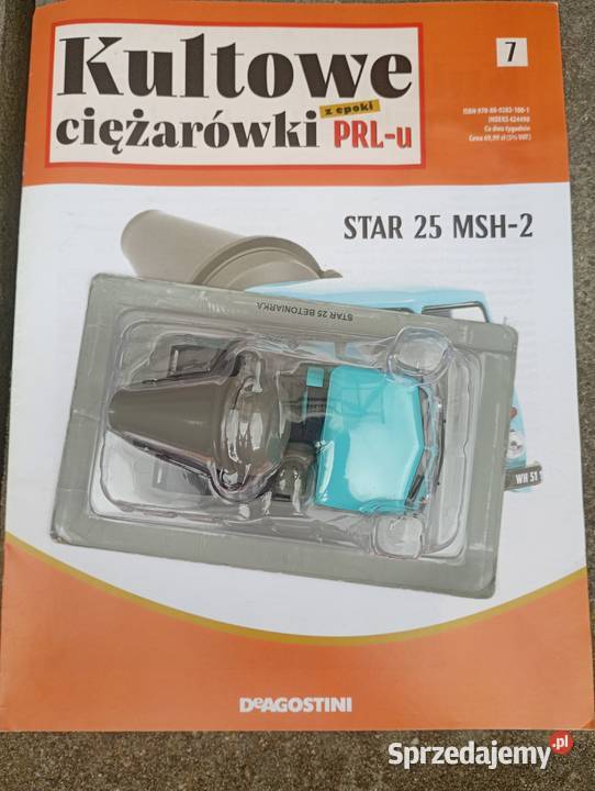 STAR 25 MSH Betoniarka deagostini 143 model mazowieckie Warszawa