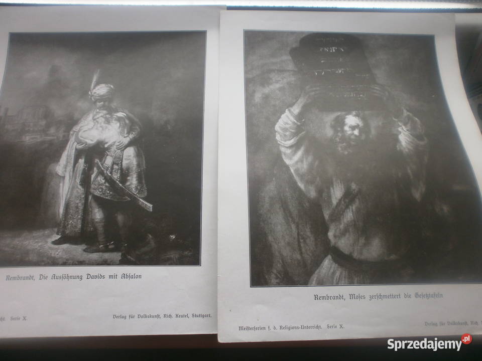 REMBRANDT fotki kartki 9 sztuk lubuskie Zielona Góra