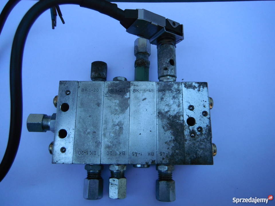 Progresywny zawór rozdzielający Baier Koppel PF Chlewiska