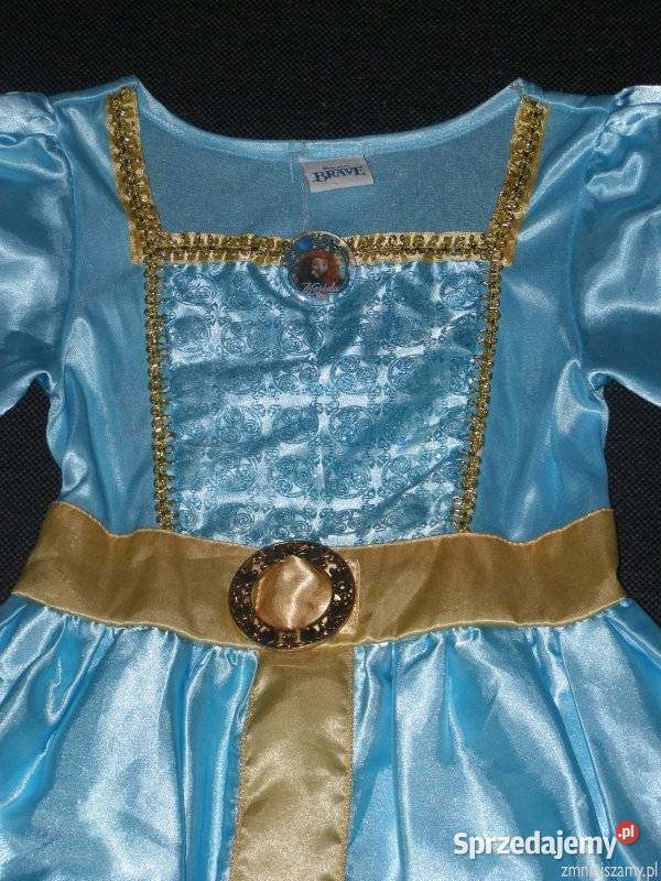 Strój kostium przebranie MERIDA WALECZNA BRAVE Rozmiar 110 Siedlce sprzedam