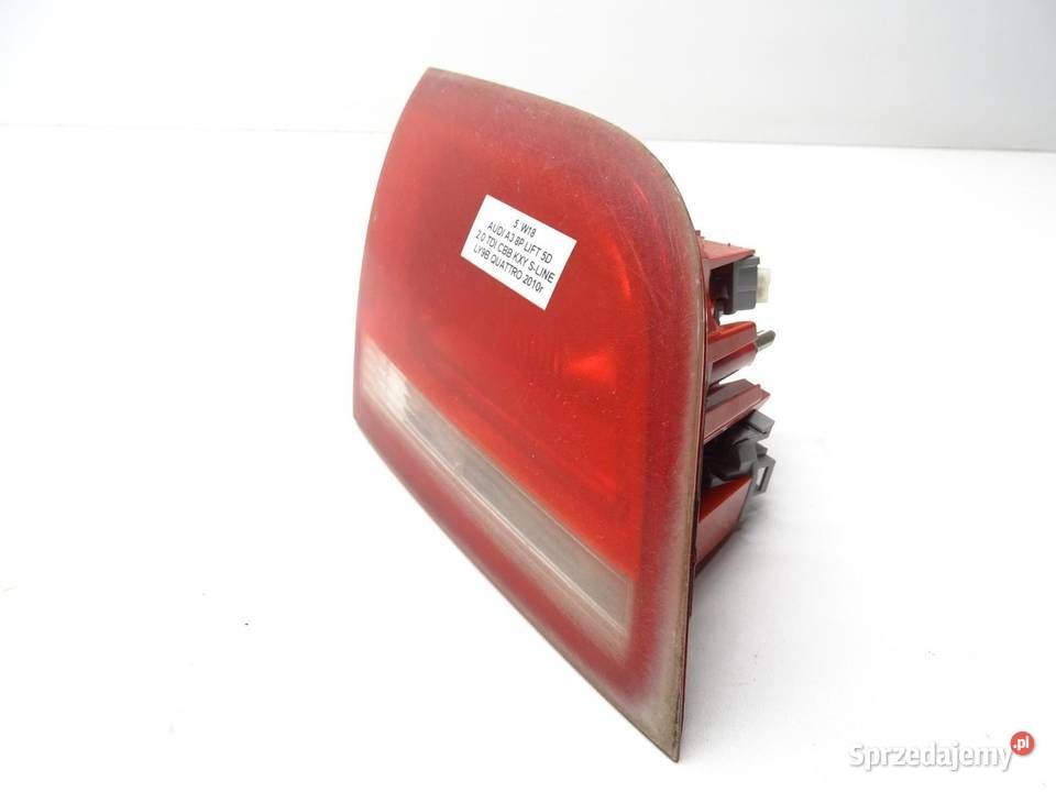 LAMPA LEWA LEWY TYŁ TYLNA W KLAPE 8P4945093D Części samochodowe