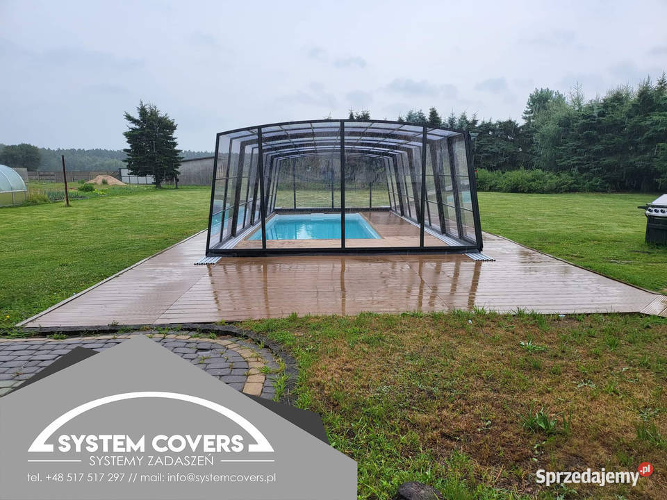 Zadaszenie basenowe basenu 500 x 850 x220 System Szydłowiec sprzedam