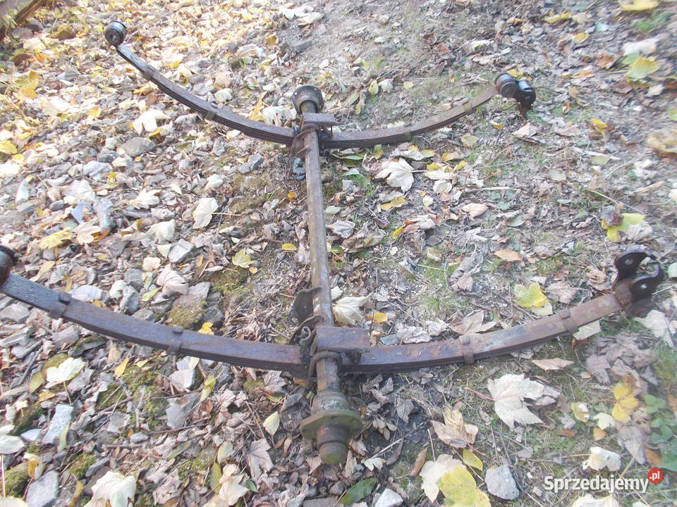 OS do przyczepki mocna solidna resory kola Osie i elementy zawieszenia Nowy Targ