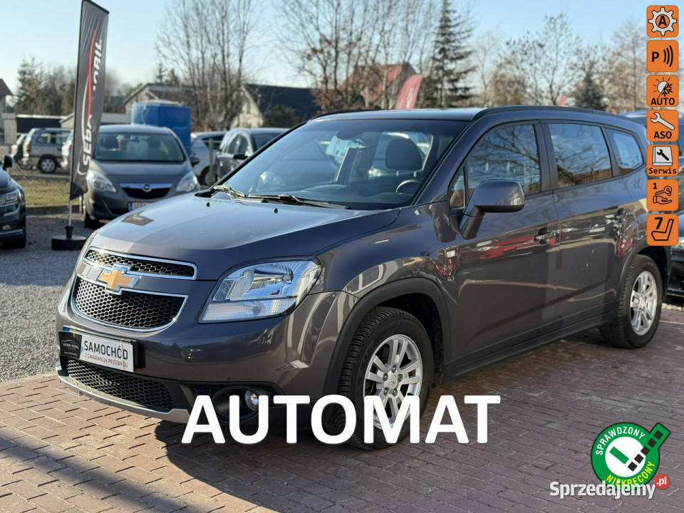 Chevrolet Orlando Gwarancja Automat Klima 7 osób ESP Sade Budy