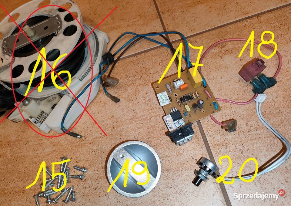 Electrolux Ergoeasy 1300W 2100W CZĘŚCI Bielsko-Biała