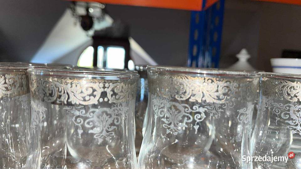 Lenox Moonspun Crystal platyna Kielich do wody Gdańsk