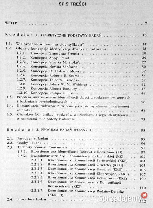 Style komunikacji rodzicielskiej a identyfikacja lubelskie Chełm