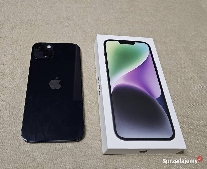 Iphone 14 plus 128 GB Midnight stan bateria 85 kujawsko-pomorskie