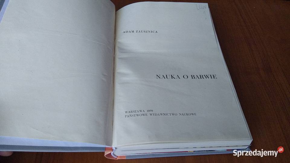 Nauka o barwie Adam Zausznica Gdańsk