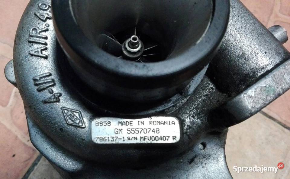 TURBOSPRĘŻARKA OPEL INSIGNIA 20 CDTI 55570748 Kiełczyna