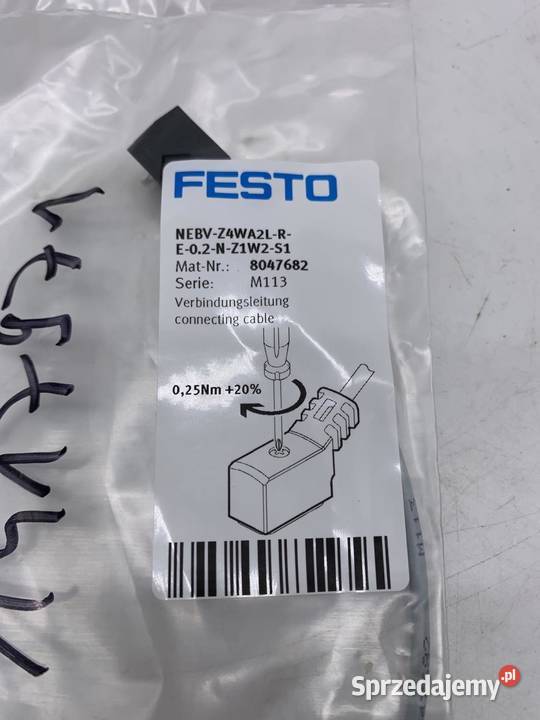 Festo NEBV Z4WA2L R E 02 N Z1W2 S1 8047682 Kabel Pozostałe Warszawa