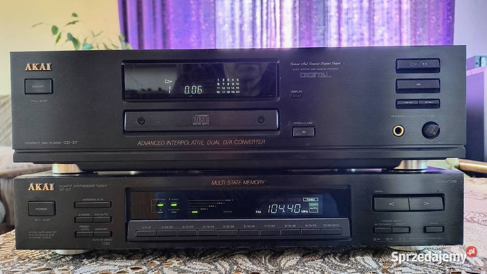 Akai CD37 i Akai AT57 lubelskie Żabno