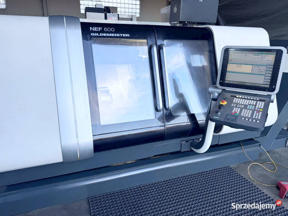 Tokarka CNC DMG GILDEMEISTER NEF 600 V3 Produkcja Zabór