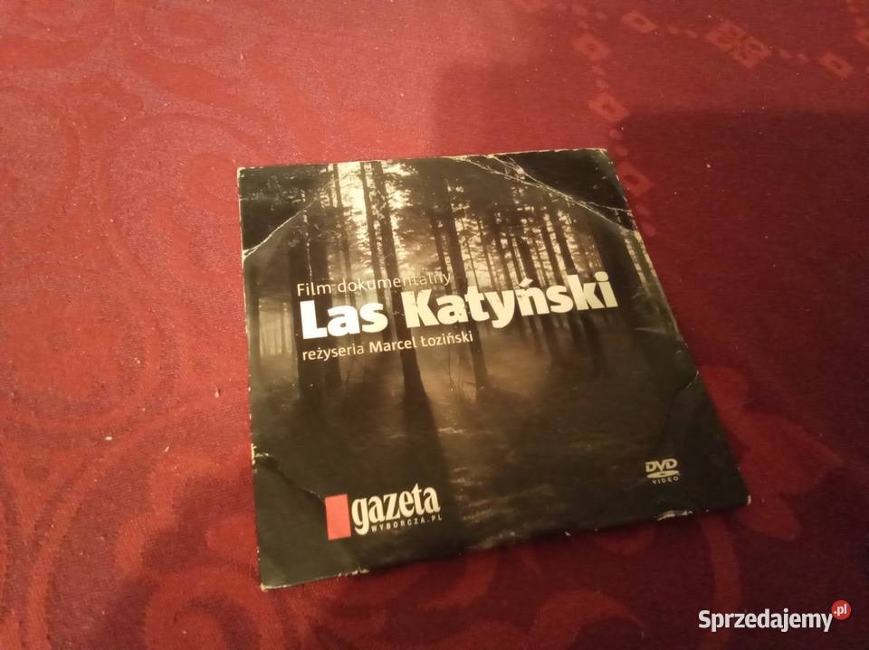 Las katyński film dokumentalny 1 płyta Warszawa