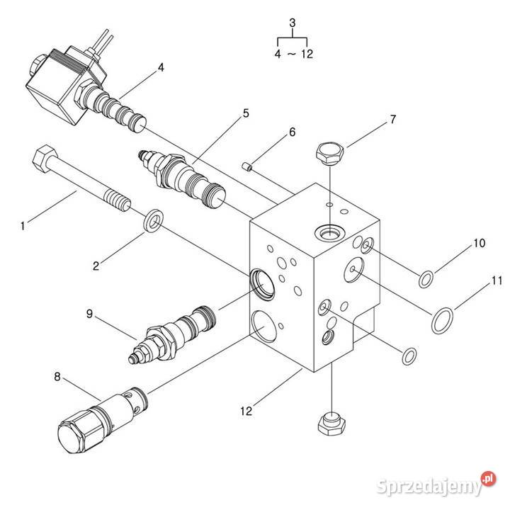 Zawór 40007706 LS Tractor Tajęcina sprzedam