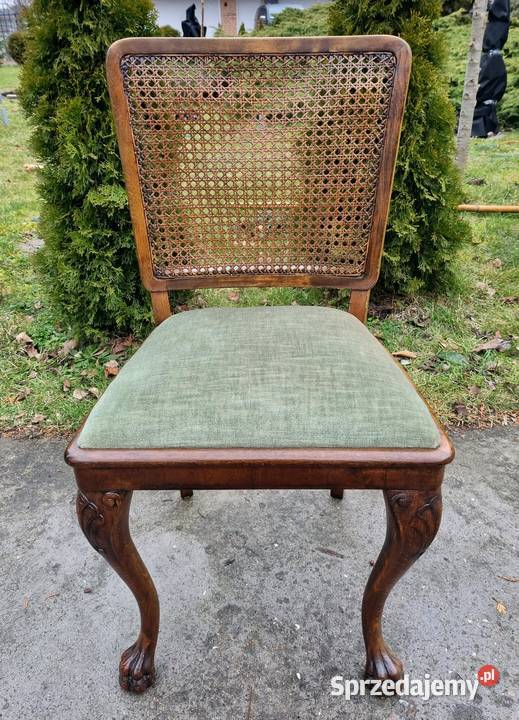 Komplet stół 2 fotele 3 krzesła w stylu Szczecin