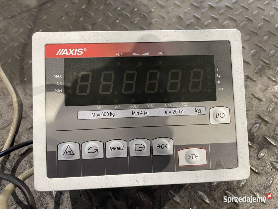 Waga podestowa AXIS 4BA600 B 100x100 600 Drzymałowo sprzedam