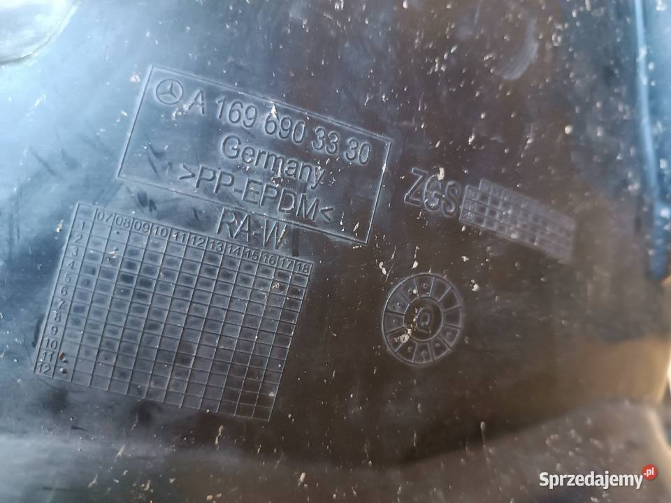 NADKOLE PRAWE LEWE MERCEDES W169 Międzychód