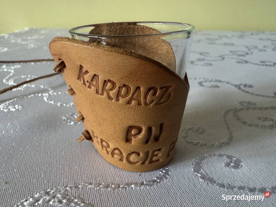 Kieliszek Imprezowy Karpacz Pij Bracie Szklany Czerwionka-Leszczyny